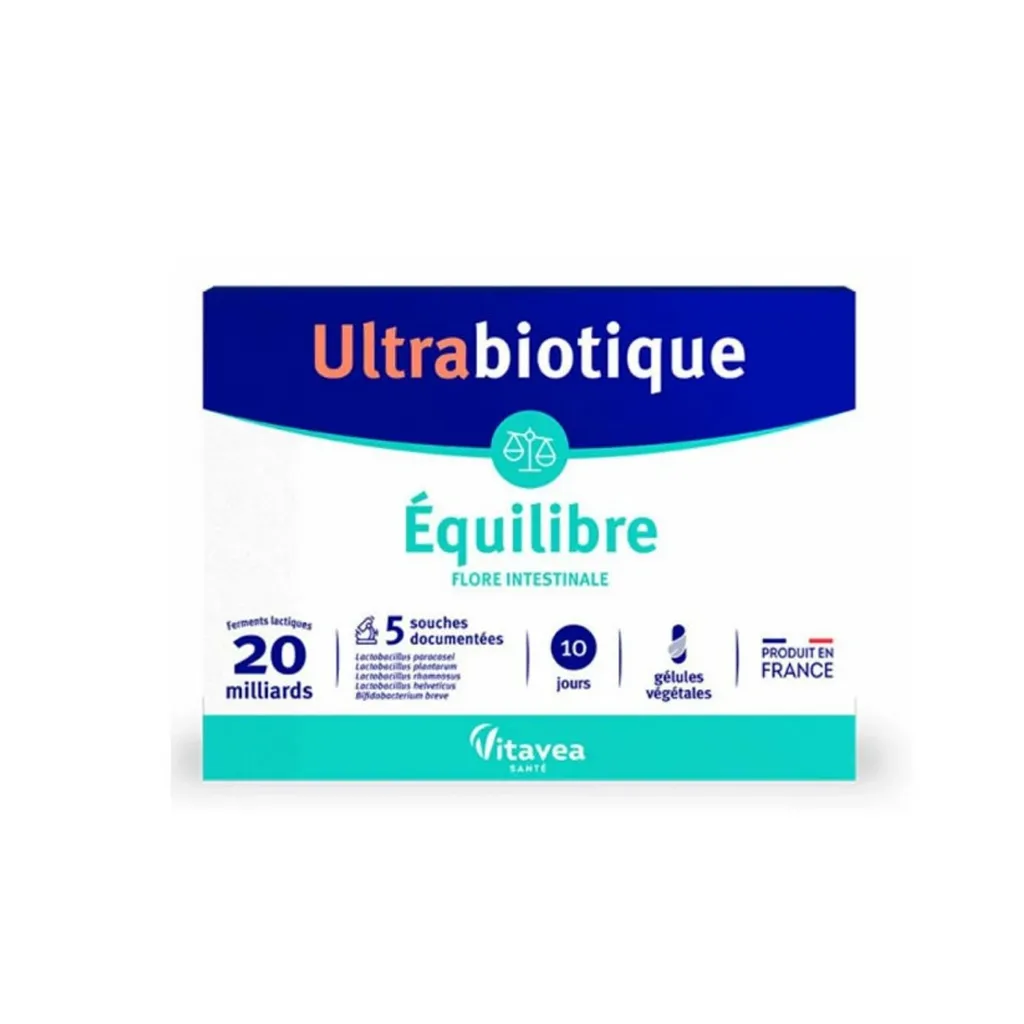 [3515450086810] VITAVEA ULTRABIOTIQUE EQUILIBRE 10 Gelules