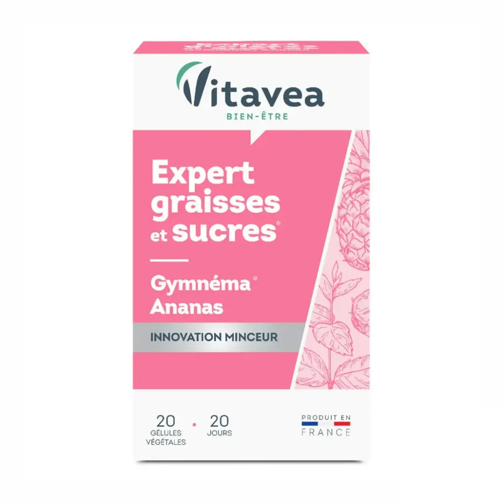 [3286010076649] VITAVEA EXPERT GRAISSES ET SUCRES B/40