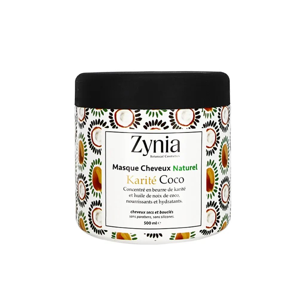 [6192465801743] ZYNIA MASQUE CHEVEUX KARITE COCO 500ML