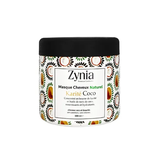 [6192465801743] ZYNIA MASQUE CHEVEUX KARITE COCO 500ML