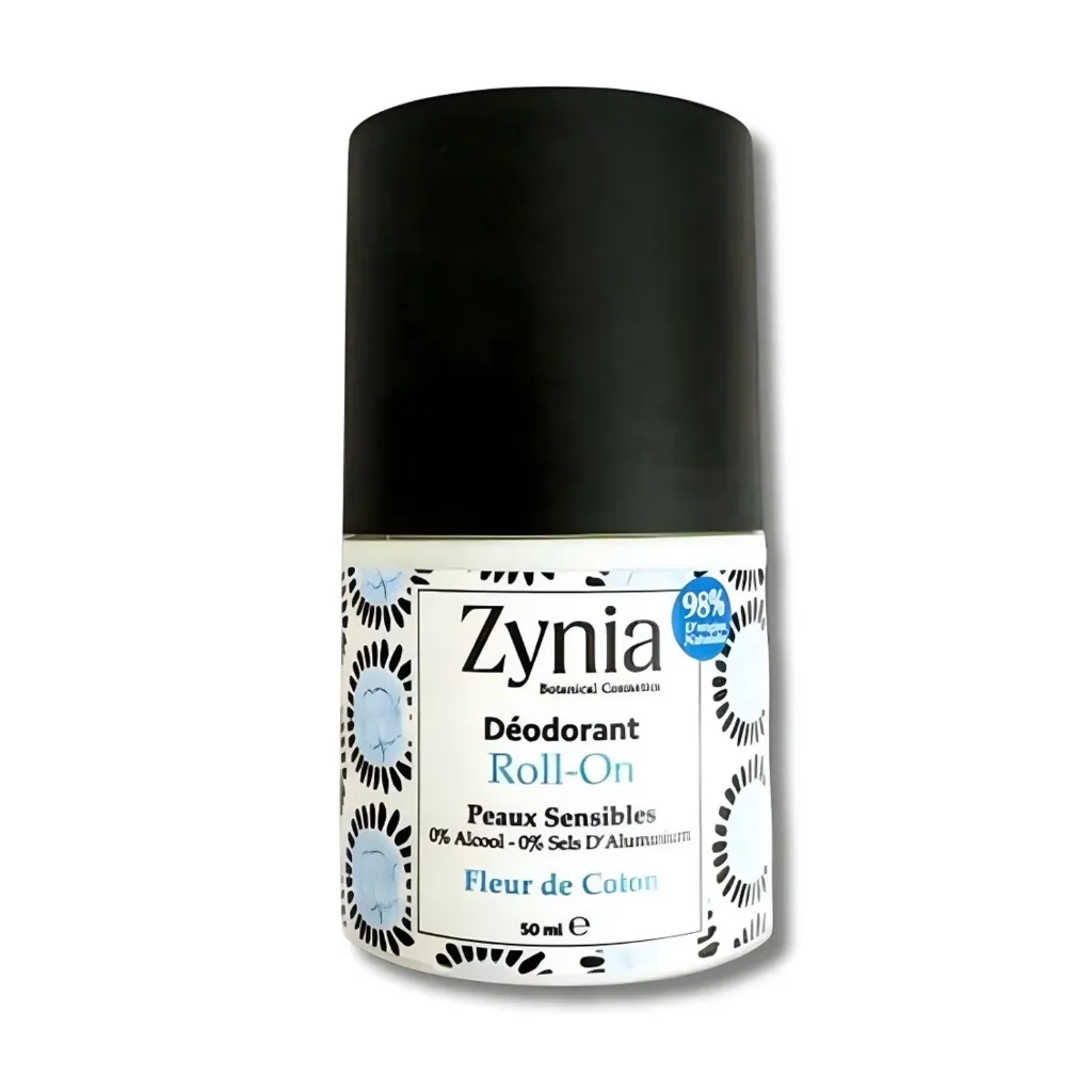 [6192465802535] ZYNIA DEODORANT ROLLON FLEUR DE COTON