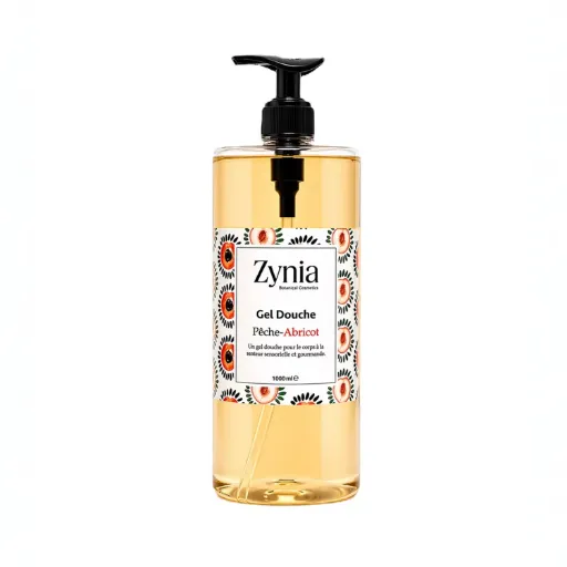 [6192465802603] ZYNIA GEL DOUCHE PECHE-ABRICOT 1000ML