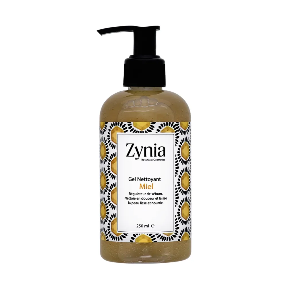 [6192465800142] ZYNIA GEL NETTOYANT MIEL 250ML