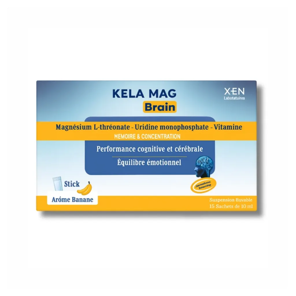 [6192440602693] XEN KELA MAG BRAIN STICKS AROME BANANE B/15