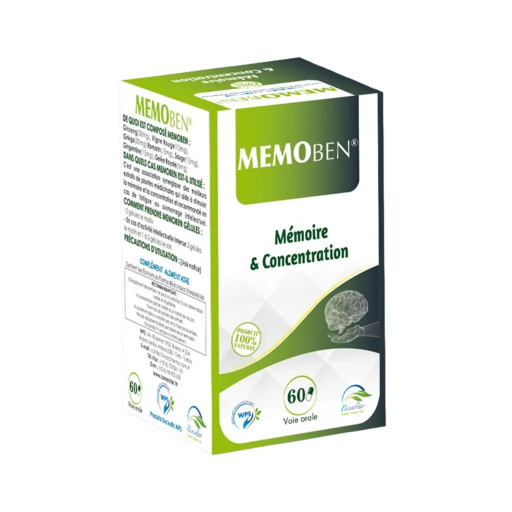 [6192468400769] WPS MEMOBEN MEMOIRE ET CONCENTRATION B/30