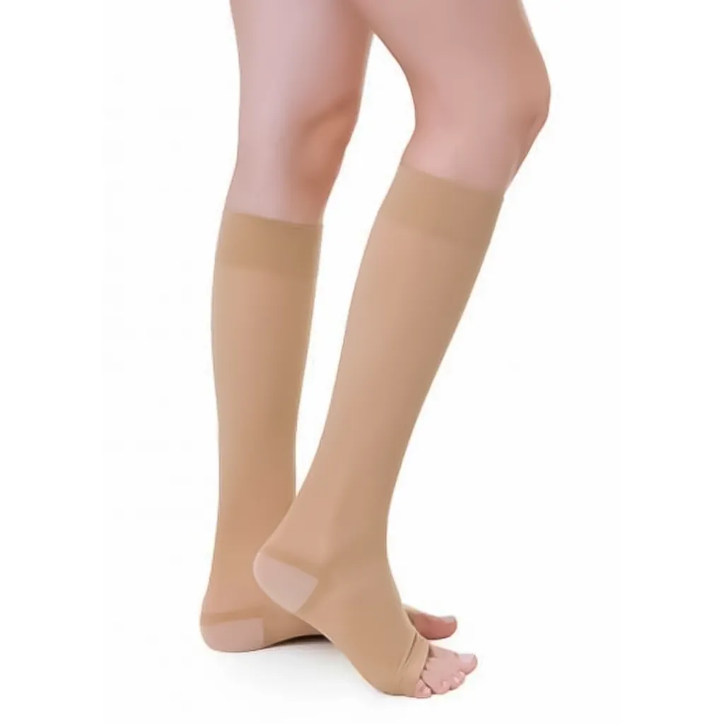 [6222004332985] VENOSAN 6000 CHAUSSETTE DESSOUS GENOU CLASS 2 OPEN MEDIUM